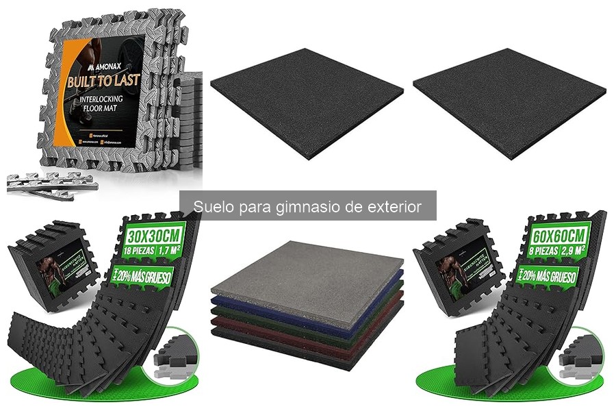Problemas comunes al elegir suelo para gimnasio exterior