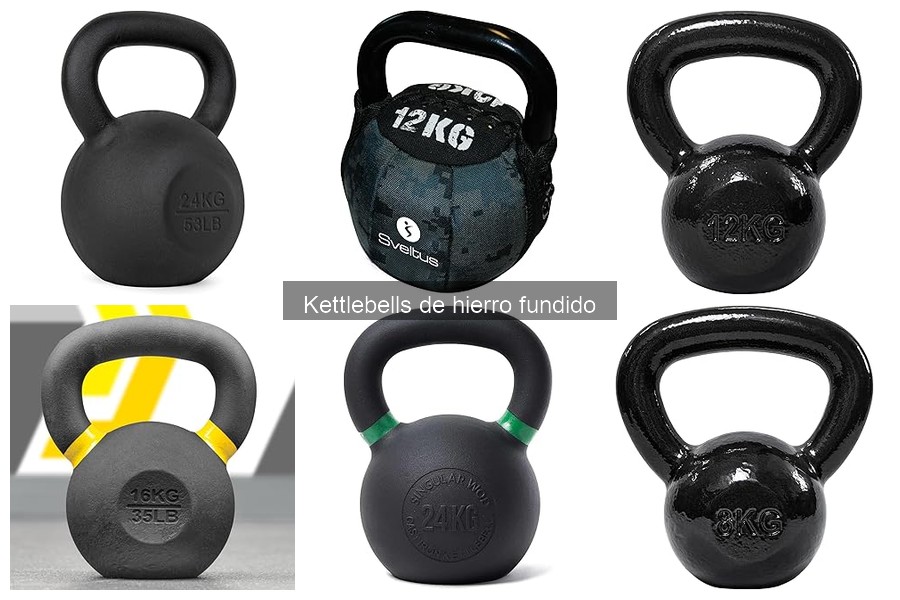 Problemas comunes al usar kettlebells de hierro fundido