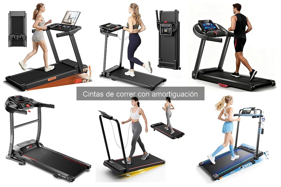 Problemas comunes con cintas de correr con amortiguación