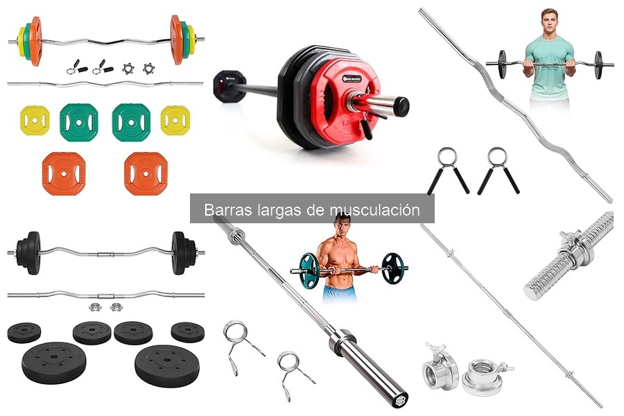 Qué es una barra larga de musculación y sus características