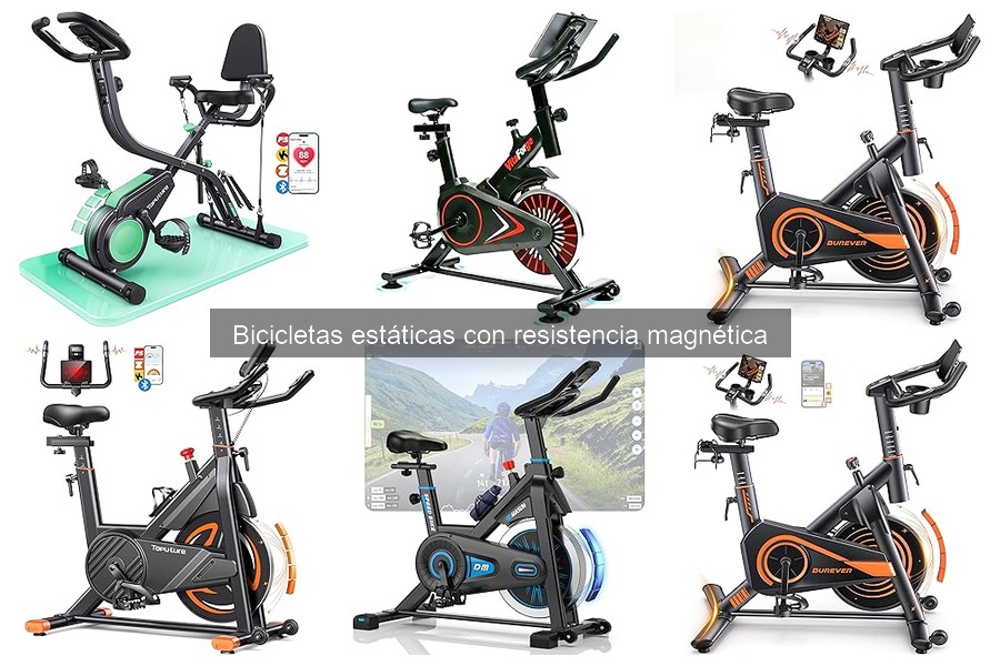 ¿Qué es una bicicleta estática con resistencia magnética?