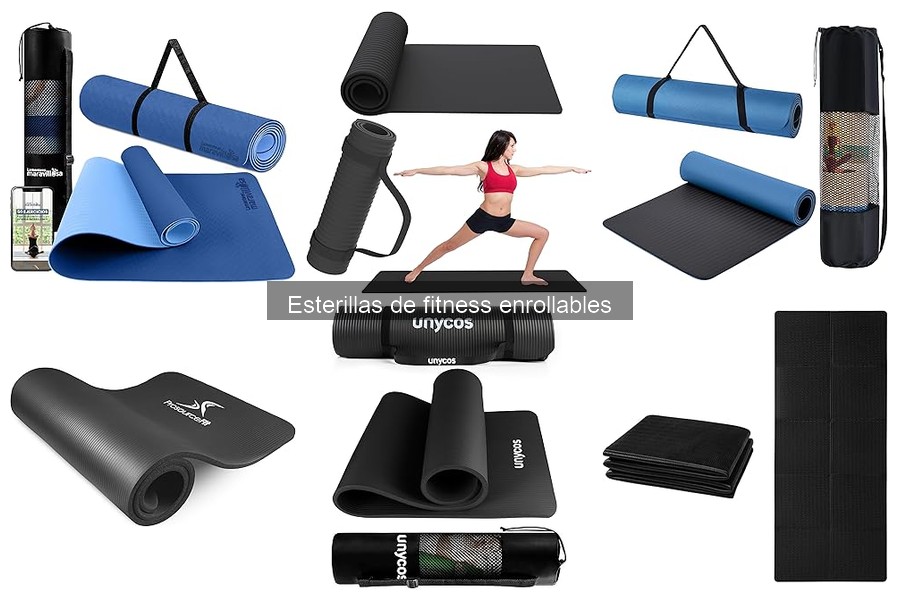 ¿Qué es una esterilla de fitness enrollable? Beneficios y características