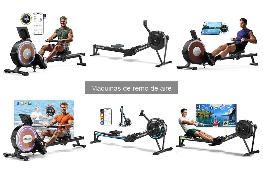 ¿Qué es una máquina de remo de aire? Conoce sus ventajas