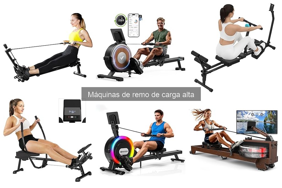 ¿Qué es una máquina de remo de carga alta? Beneficios y características