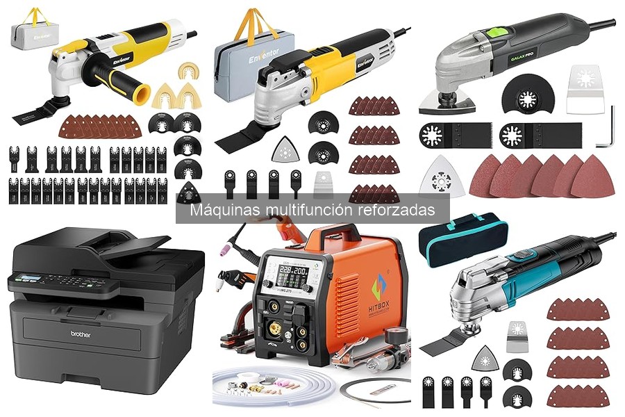 ¿Qué es una máquina multifunción reforzada? Características y usos
