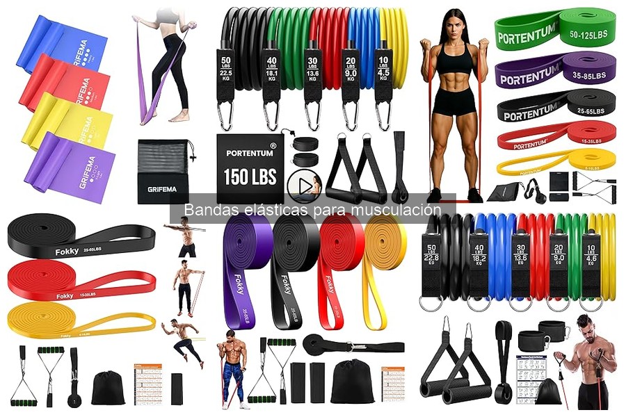 ¿Qué son las bandas elásticas para musculación? Guía introductoria