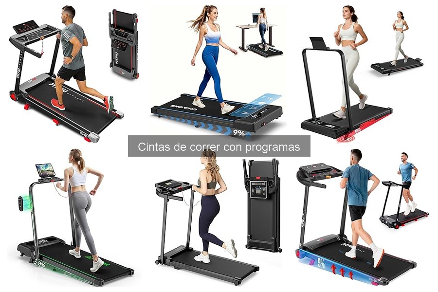 ** ¿Qué son las cintas de correr con programas? Descubre sus beneficios