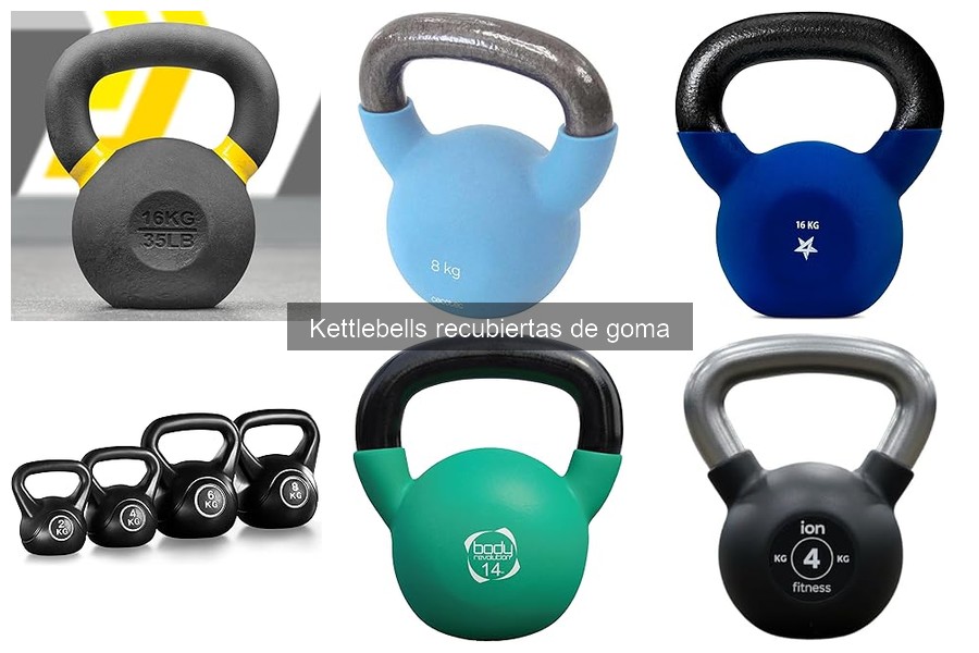 ¿Qué son las kettlebells recubiertas de goma? Guía y beneficios