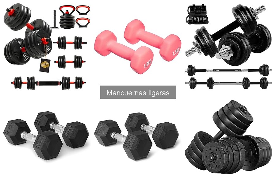 ¿Qué son las mancuernas ligeras? Características y usos