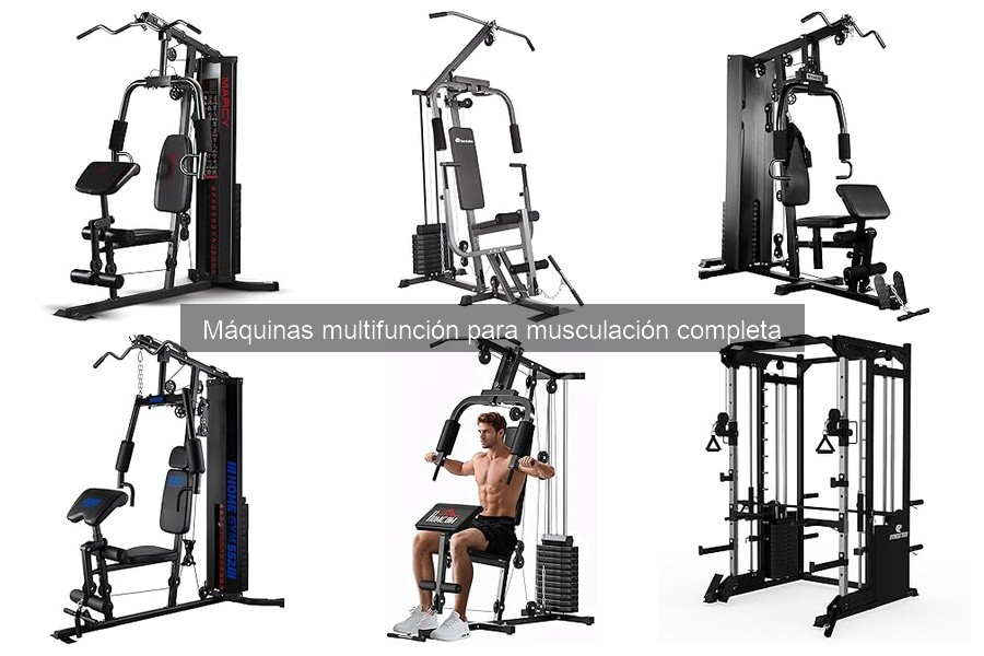 ¿Qué son las máquinas multifunción para musculación completa?