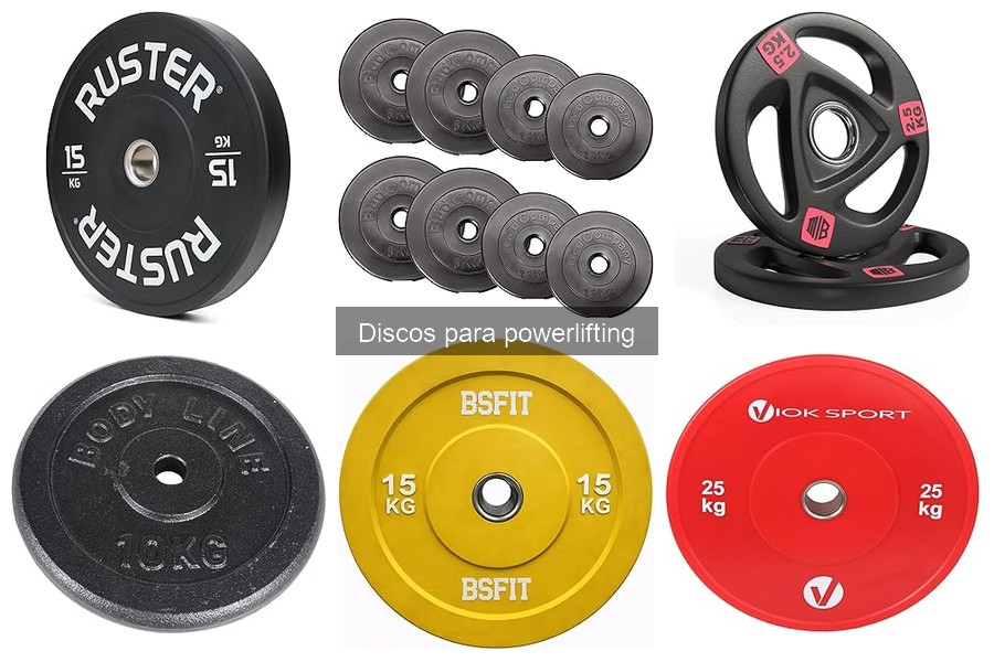 ¿Qué son los discos para powerlifting? Guía para principiantes
