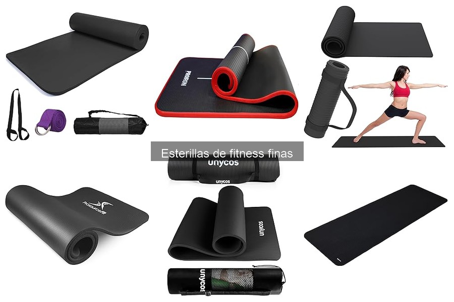 ¿Qué tamaño de esterilla de fitness fina necesitas?