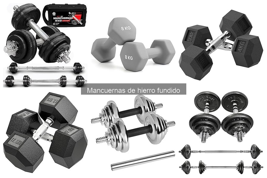 Seguridad al usar mancuernas de hierro fundido: consejos clave