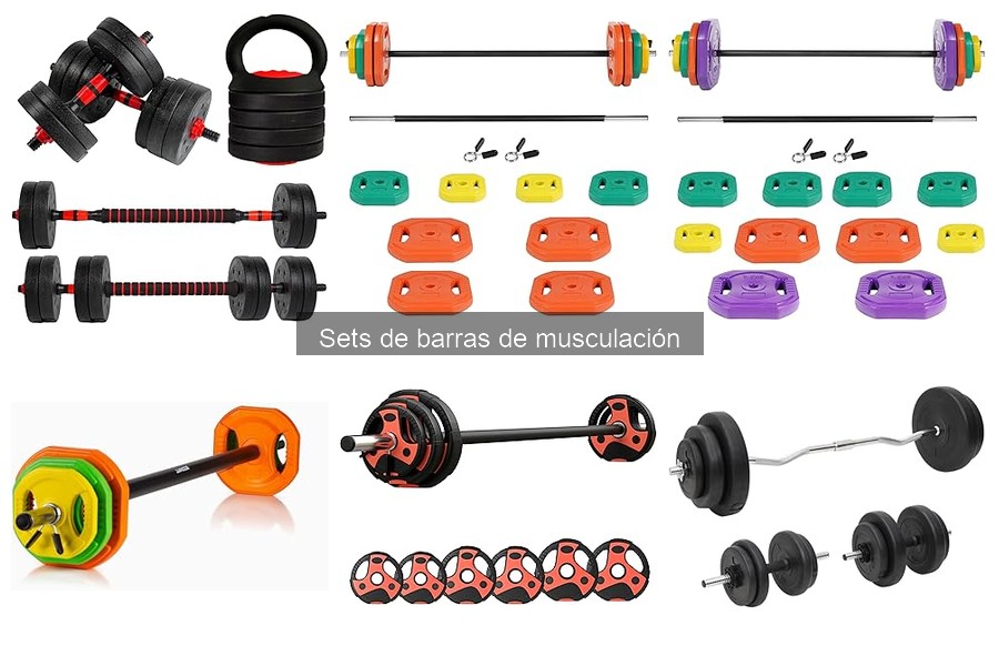 Sets de barras de musculación avanzados: mejores opciones