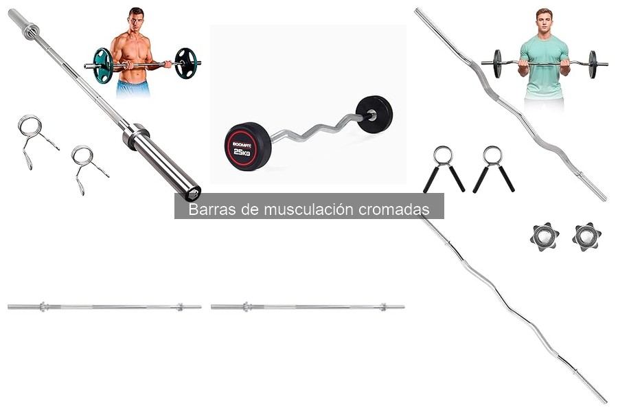Soluciona problemas comunes con barras de musculación cromadas
