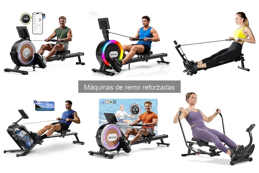 ¿Son adecuadas las máquinas de remo reforzadas para HIIT?