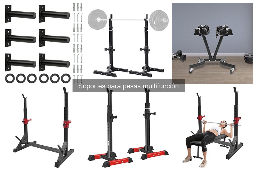 Soportes para pesas multifunción: ¿Qué son y características?