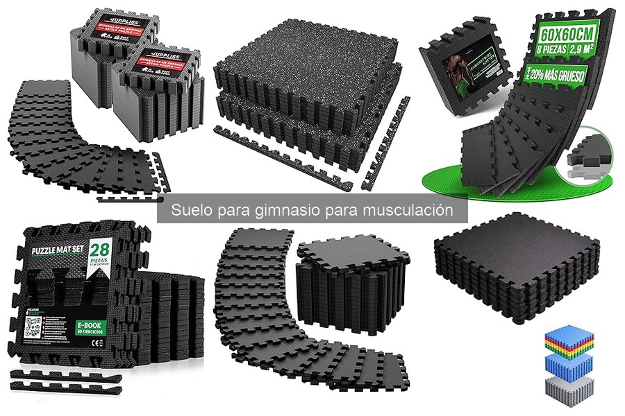 Suelo para gimnasio en casa: compra al mejor precio online