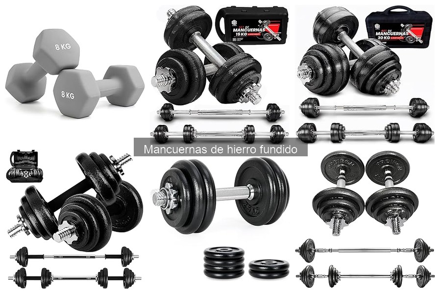 Testimonios sobre Mancuernas de Hierro Fundido para Fitness
