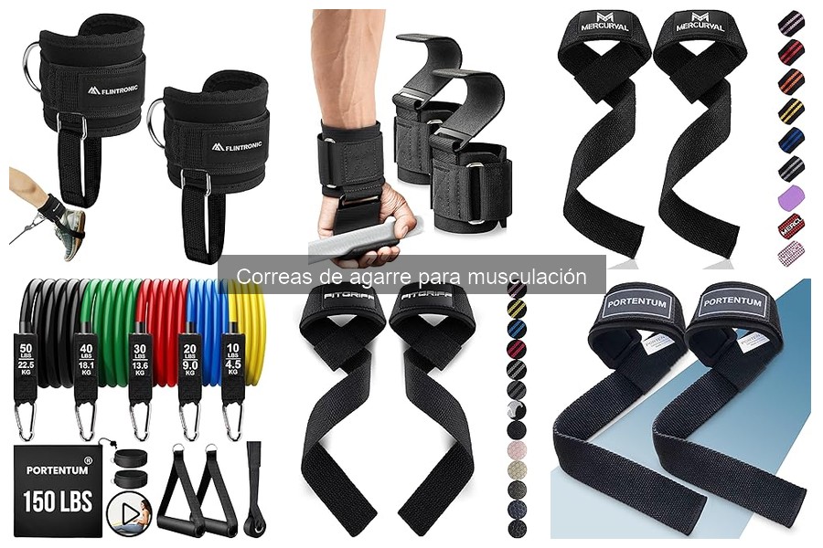 Tipos de correas de agarre para musculación y sus usos