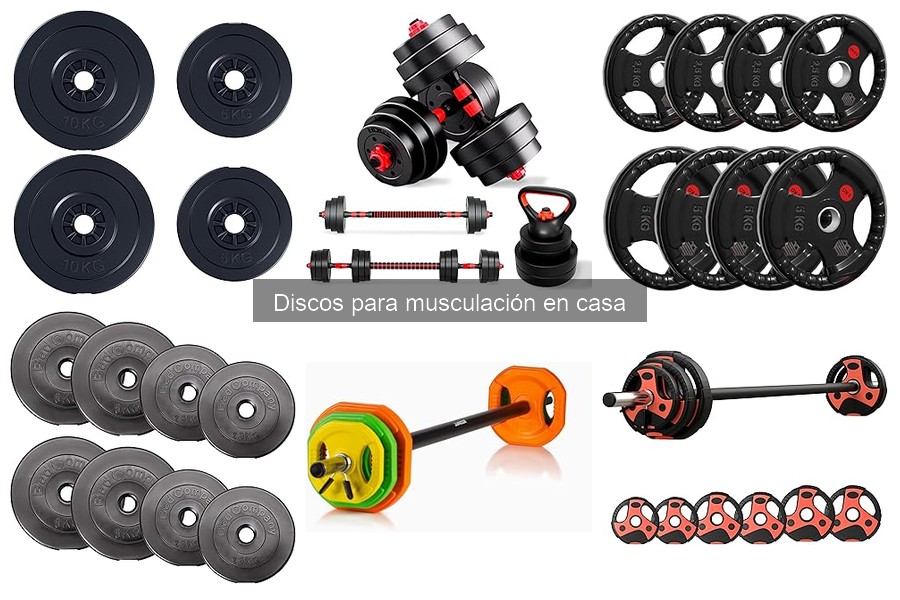 ** Tipos de discos para musculación y sus diferencias