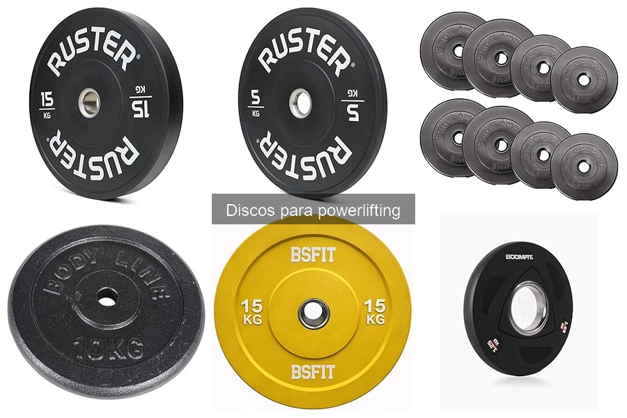 Tipos de Discos para Powerlifting: Diferencias y Usos
