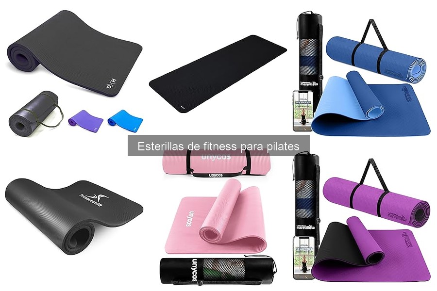 Tipos de Esterillas de Fitness para Pilates: Guía Completa