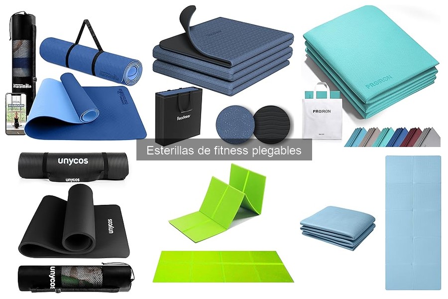 Tipos de Esterillas de Fitness Plegables: Guía Comparativa