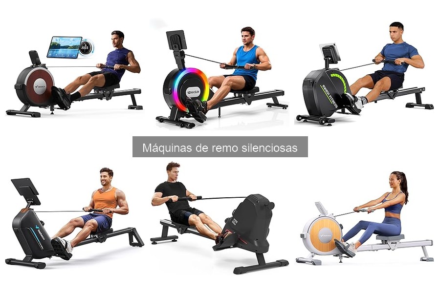 Tipos de máquinas de remo silenciosas para tu hogar