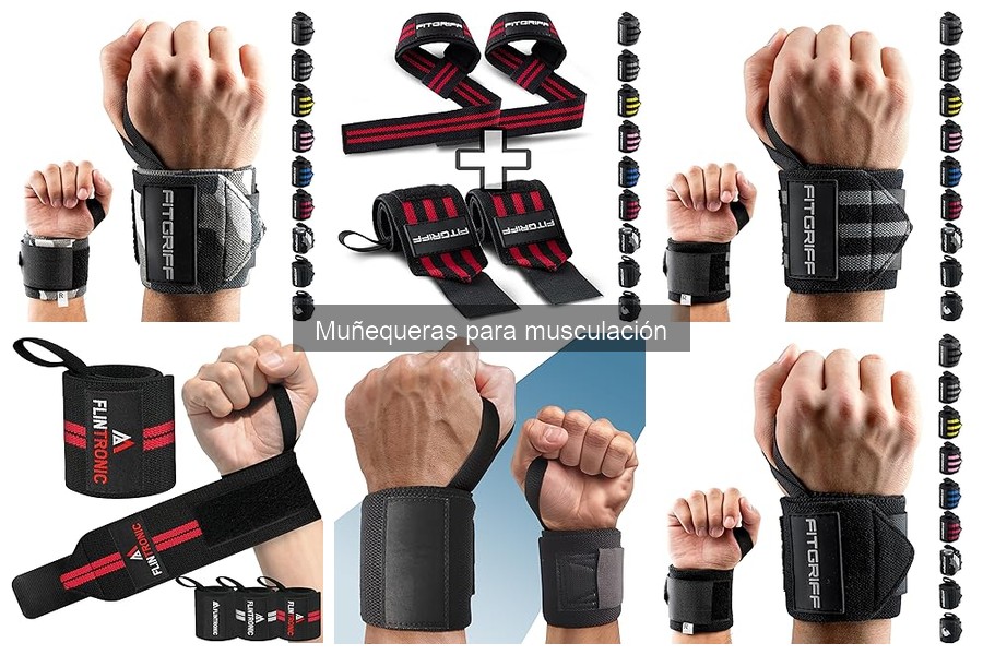 Tipos de muñequeras para musculación: guía y características