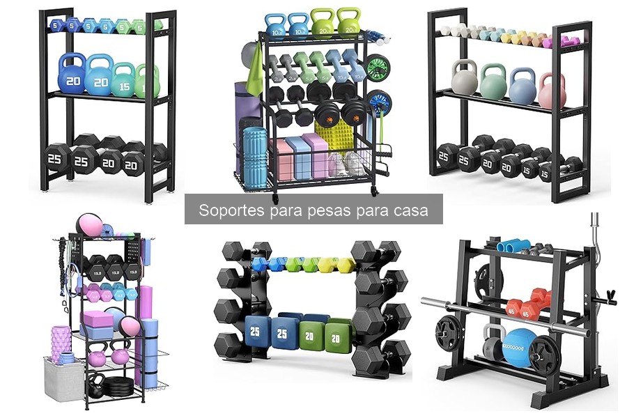 Tipos de Soportes para Pesas: Guía Completa para Tu Gimnasio