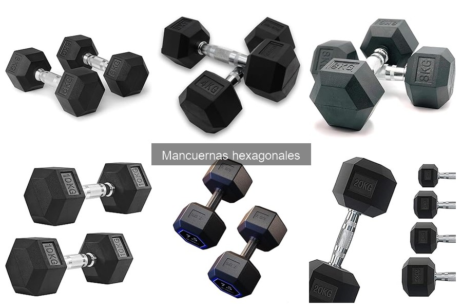 Todo sobre las mancuernas hexagonales para gimnasio en casa