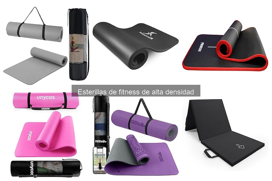 Usos Recomendados de Esterillas de Fitness de Alta Densidad