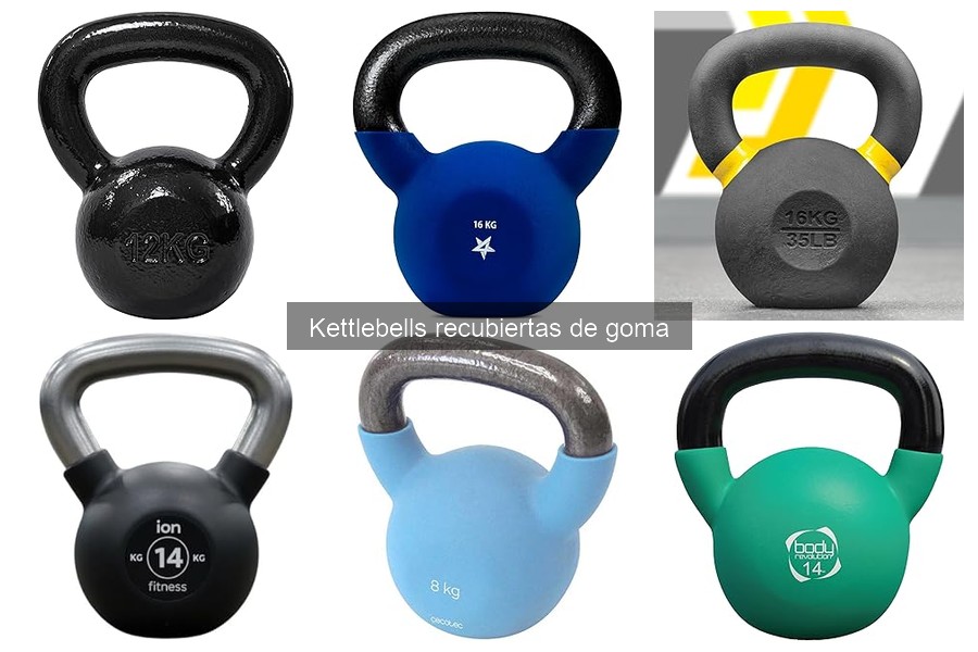 Ventajas de las Kettlebells Recubiertas de Goma vs Metal