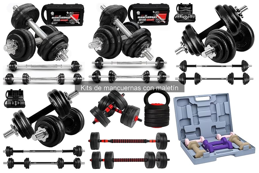Ventajas de un kit de mancuernas con maletín para entrenar