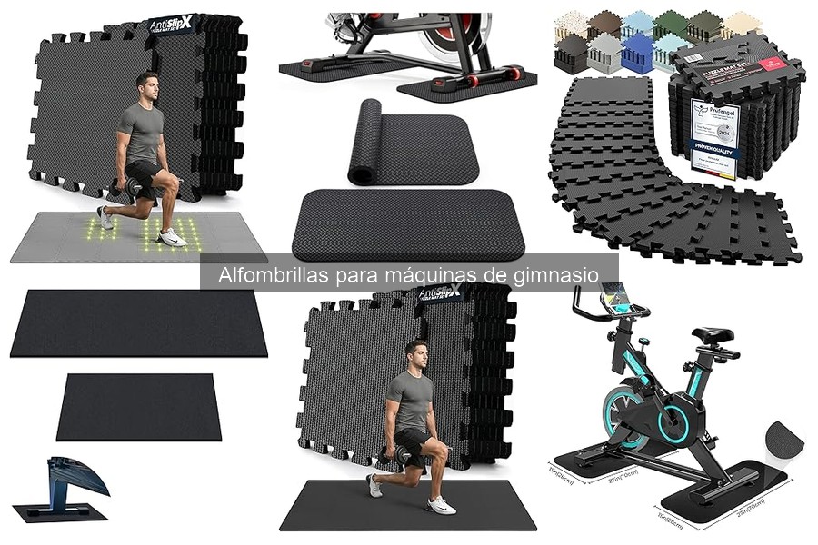 Ventajas de usar alfombrillas para máquinas de gimnasio