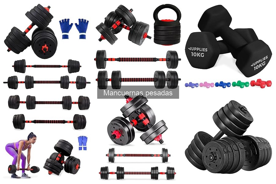 Ventajas de usar mancuernas pesadas para entrenar en casa