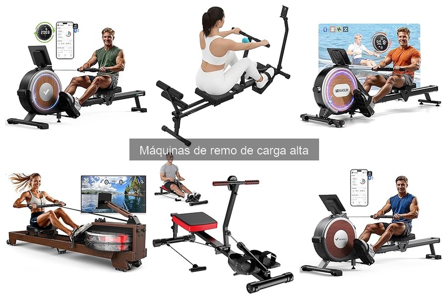 Ventajas de usar máquinas de remo de carga alta en casa