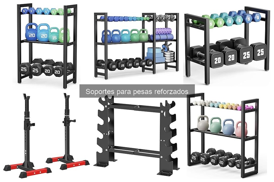 Ventajas de usar soportes para pesas en tu gimnasio en casa