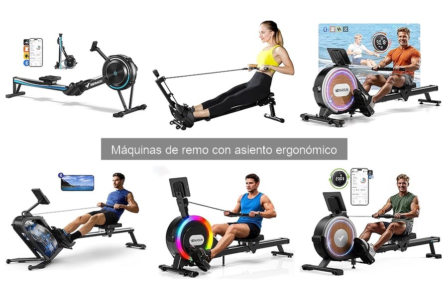 Ventajas de usar una máquina de remo con asiento ergonómico