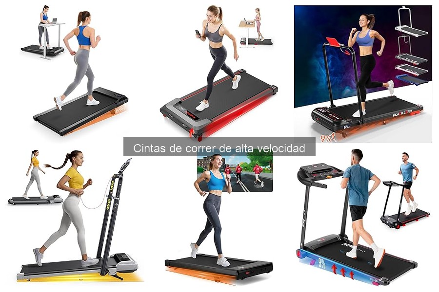 Ventajas y desventajas de cintas de correr de alta velocidad