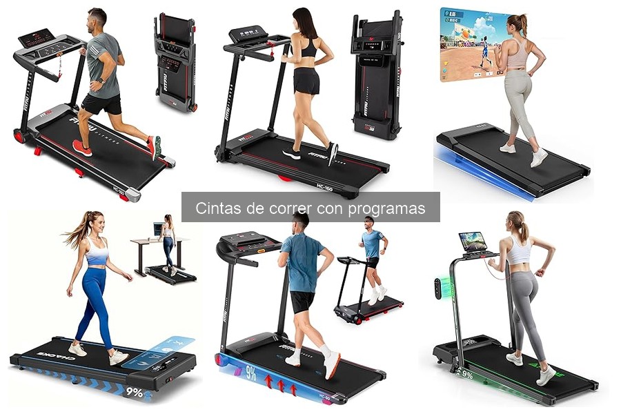 Ventajas y desventajas de las cintas de correr con programas