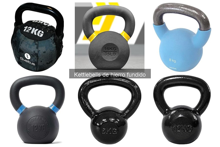 Ventajas y desventajas de las kettlebells de hierro fundido