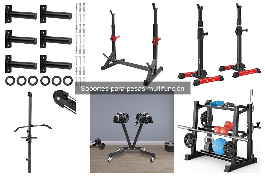 Ventajas y desventajas de los soportes para pesas multifunción